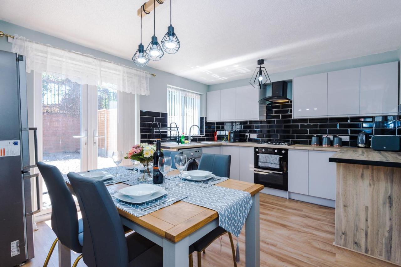 Stylish 4 Bedroom Home Close To Manchester City Centre Eksteriør bilde